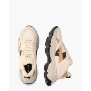 Nubikk Ross Nomad Fur Ecru/Multicolor Damessneakers