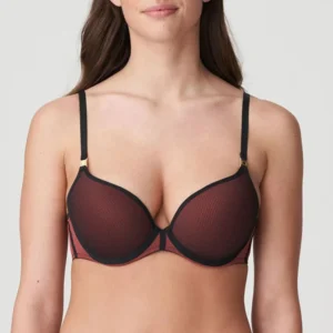 Marie Jo Fezz push-up bh in koperkleur en zwart