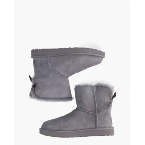 UGG Mini Bailey Bow II Obsidian Dames Enkelboots