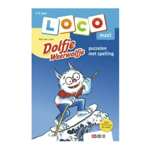 Loco Maxi - Boekje - Dolfje Weerwolfje - Puzzelen met spelling - 7-9 jaar