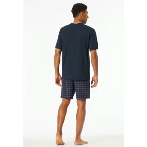 Schiesser - Comfort Essentials – Pyjama – 181153 – Navy