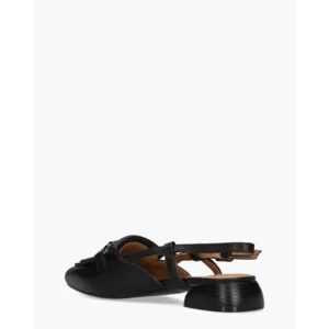 Di Lauro Walynn Zwart Dames Slingbackloafers