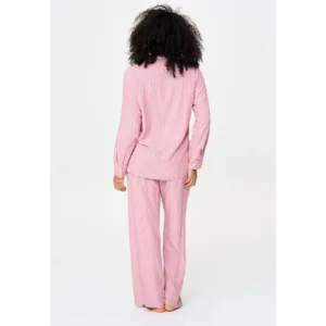 Lingadore Stripes pyjama in vieux roze
