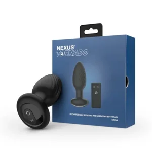 Nexus Tornado Roterende Buttplug 10 cm