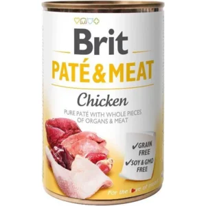 BRIT Pate & Meat Kip 6 x 400 gram