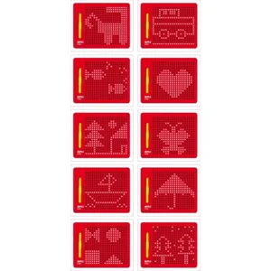 Magneetbord met pen - 21,5x1,2x17cm