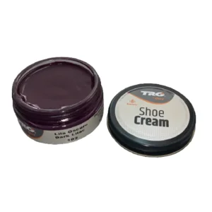 TRG - schoencrème met bijenwas - donkere lila - 50 ml