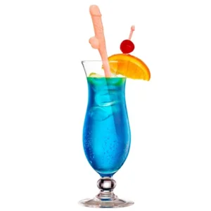 Herbruikbare Rietjes – Set van 6 Feestrietjes voor Vrijgezellenfeest of Themafeest
