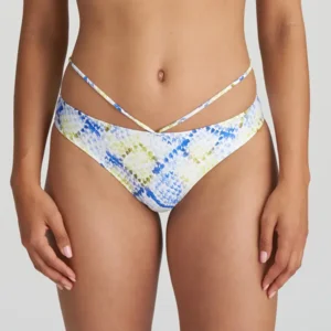 Marie Jo Swim Lundey strapless bikini in multicolor