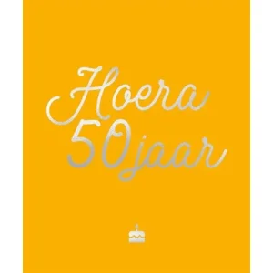 Boek - Cadeauboek - Hoera 50 jaar - 13x16cm