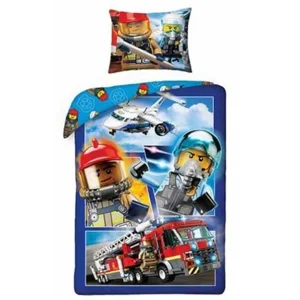 LEGO® City Brandweer - Dekbed 140x200