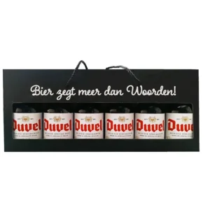 Bierpakket Duvel: Bier zegt meer dan Woorden! - GeschenkdoosBierpakket Duvel: Bier zegt meer dan Woorden! - Geschenkdoos