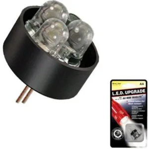 Nite Ize Led Upgrade voor op de meeste C + D Cell zaklampen LRB2-07-PR