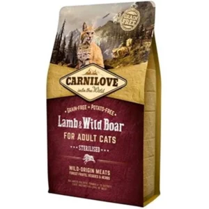 Carnilove granenvrij Lam & Wild Zwijn Sterilised 6kg