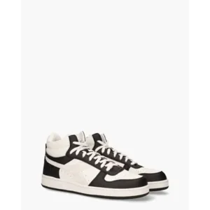 Diadora Sport Magic Basket Demi Reptile Wit/Zwart Damessneakers