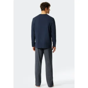 Schiesser – Fashion Nightwear - Pyjama – 176815 – Dark Blue