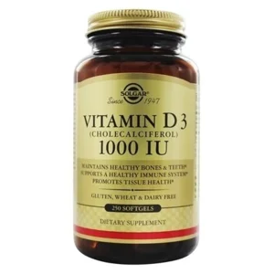 Solgar vitami ne D-3 1000IU 250 softgels