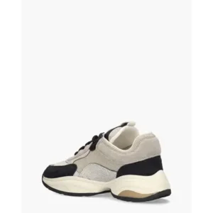 Via Vai Pepper Fin Blauw/Beige Dames Sneakers