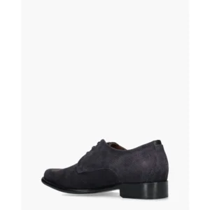 Floris Van Bommel De Draver 03.21 Donkerblauwe Heren Veterschoenen