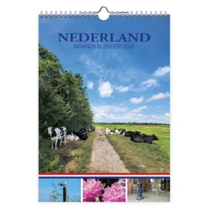 Maand kalender - 2026 - Koeien - 23,5x33,5cm