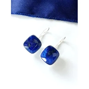 sterling zilveren oorbellen Lapis Lazuli