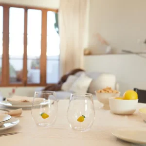 Balvi Glazenset Citroen 500ml x2 Glas