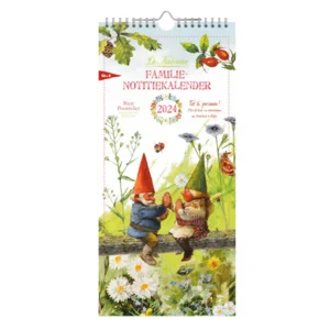 Familie notitiekalender - 2024 - Rien Poortvliet - Kabouter - 21x45cm