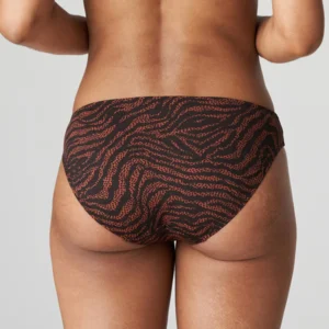 Prima Doona Swim Issambres voorgevormde triangelbikini in bruin en zwart