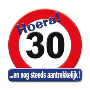 Huldebord - 30 Jaar