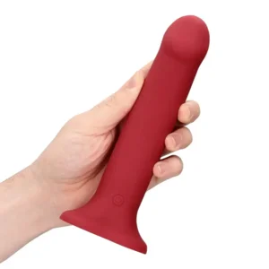 Loveline Vibrerende Dildo Raspberry Red 20 cm