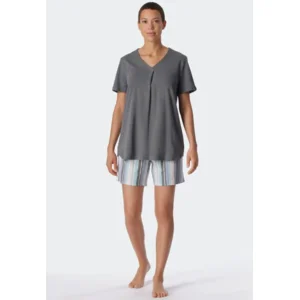 Schiesser – Comfort Fit - Pyjama – 179246 – Kaki