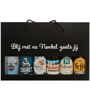 Bierpakket Alcoholvrij : Blij met ne Nonkel zoals Jij - Geschenkdoos