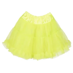 Neon gele petticoat- Fashion fluo tutu