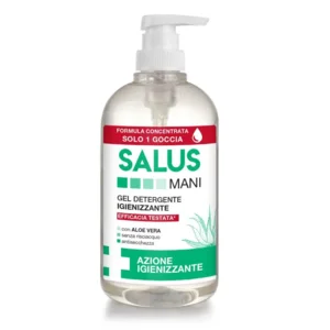 Salus Hand Gel Sanitizer -Organic Aloe vera 500ML