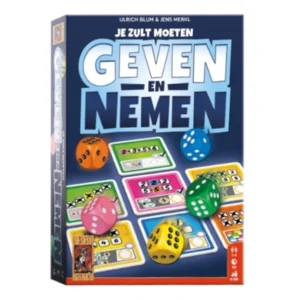 Spel - Dobbelspel - Geven en nemen - 8+