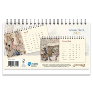 Bureau kalender - 2025 - Anton Pieck - Het veerhuis - 21x14cm