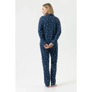 Mey Polar Sky pyjama in blauw