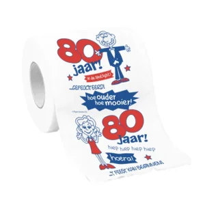 Toiletpapier - 80 Jaar