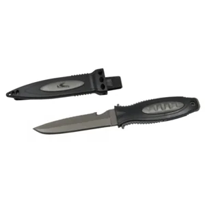 Xplore Diving Duikmes KNIFE00016 met beenriemen Zwart