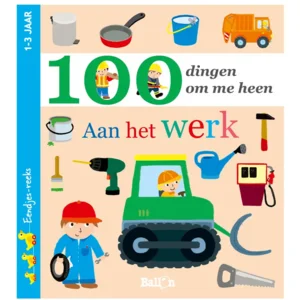 Ballon Kartonboek - 100 dingen om me heen - Aan het werk