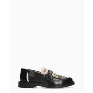 Filling Pieces Loafer Chess Zwart Herenloafers