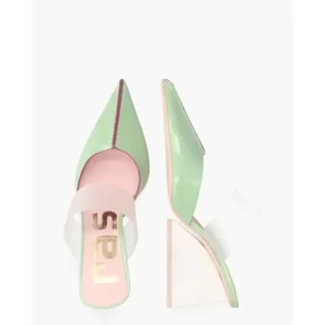 Ras 8030 Groen/Wit Damespumps