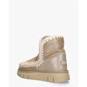 Mou Eskimo 18 Bounce Beige Dames Enkelboots