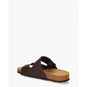Cypres Omey Donkerbruin Herenslippers