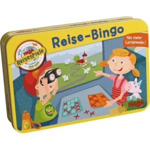 Spel - Reis bingo - Magnetisch - Met Nederlandse beschrijving - 5+