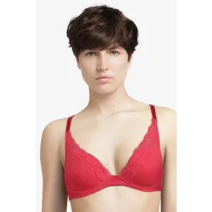 Passionata P57010 Brooklyn voorgrvormde plunge bh in rood