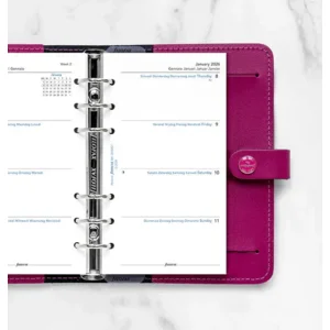 Filofax agendavulling 2026 - Personal - 7 dagen 2 blze