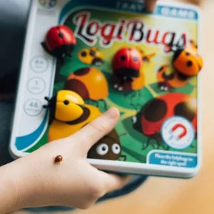 IQ spel - Magnetisch reisspel - Logi bugs - Lieveheersbeestjes - 6+