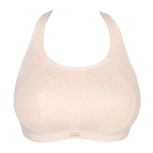 Prima Donna Sport The Gym sport bh zonder beugels in beige