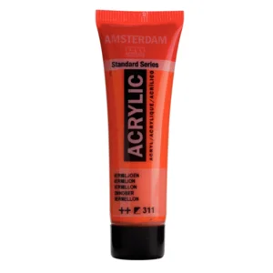 Acrylverf - 311 - Vermiljoen - Amsterdam - 20ml